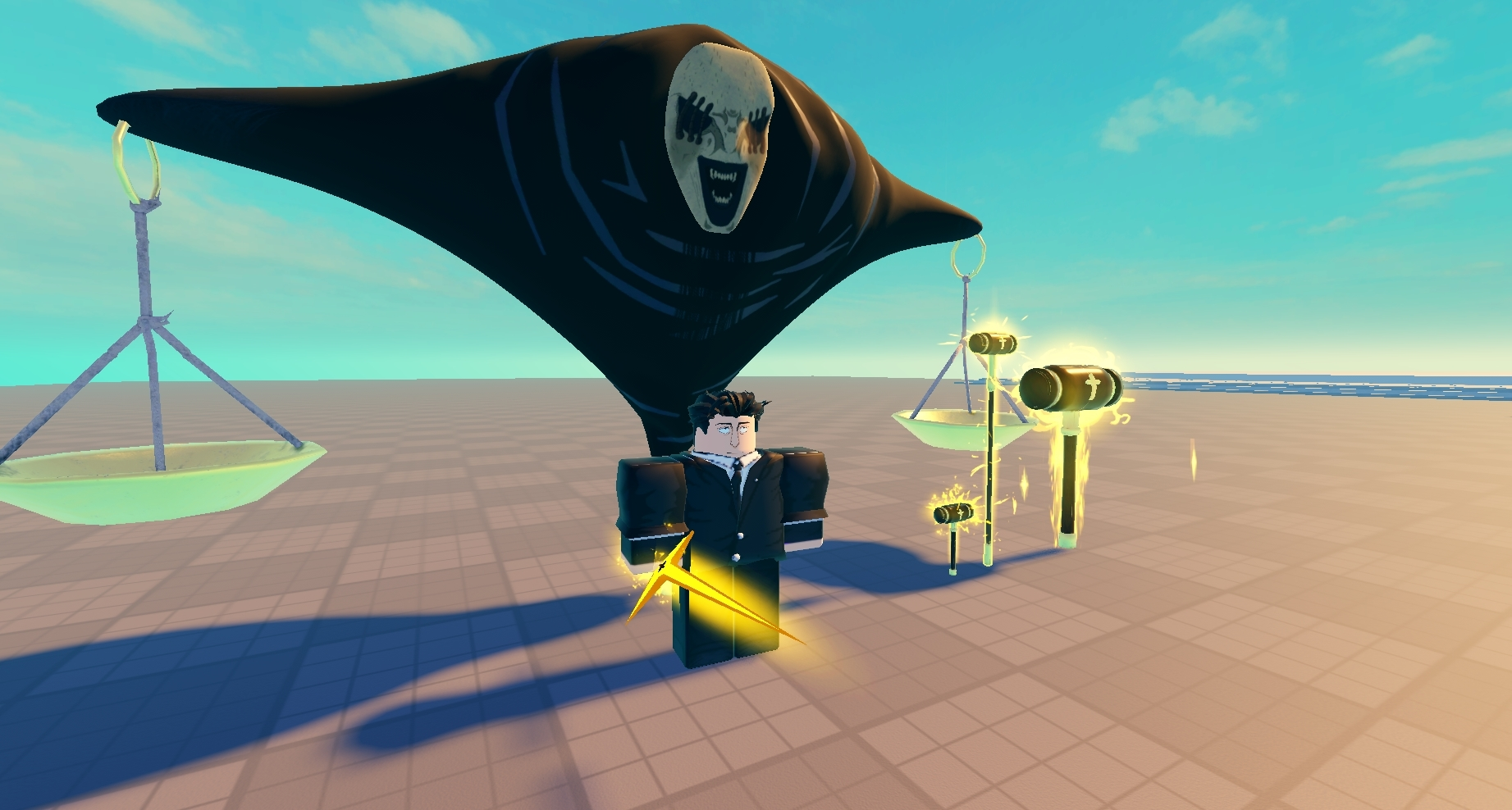 Higuruma Weapons and Shinigami